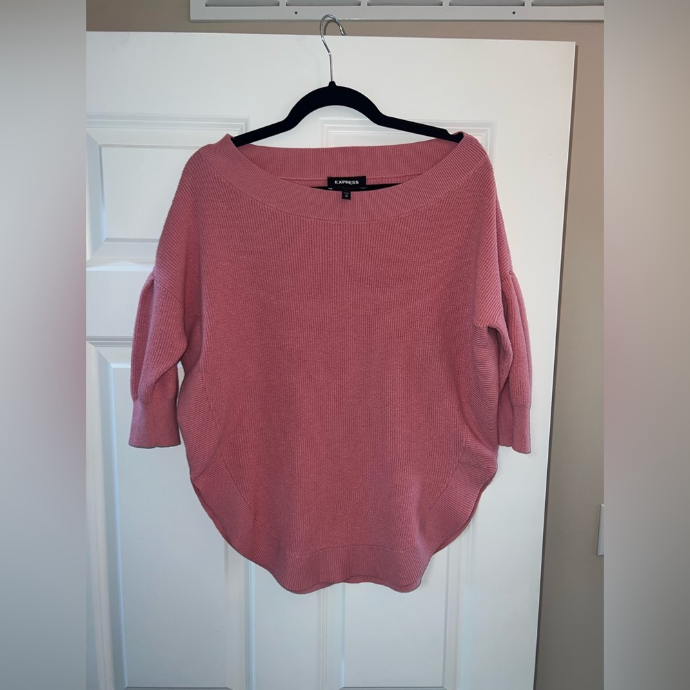 Express scoop neck sweater